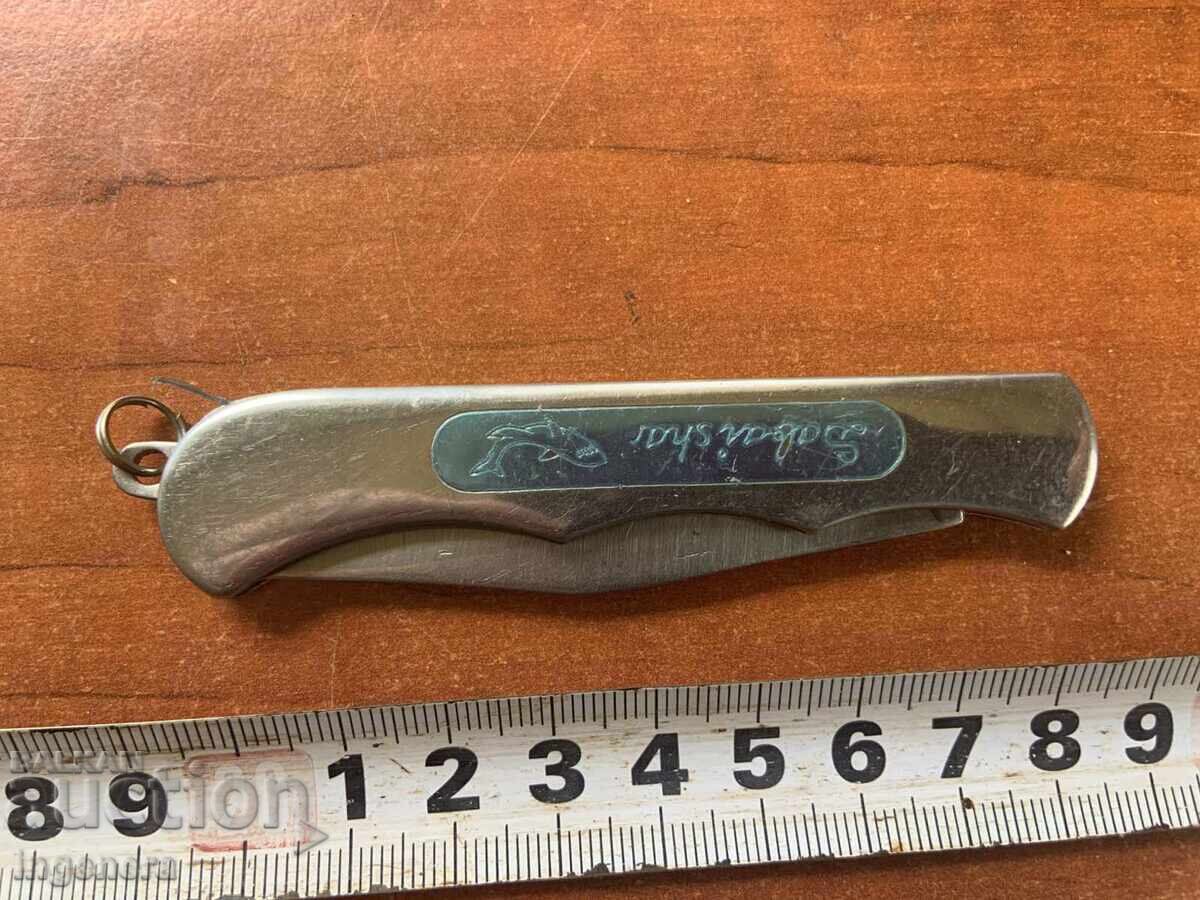 CUȚIT PLIABIL CUȚIT VECHI LAMĂ-PENTRU PESCARI - 5