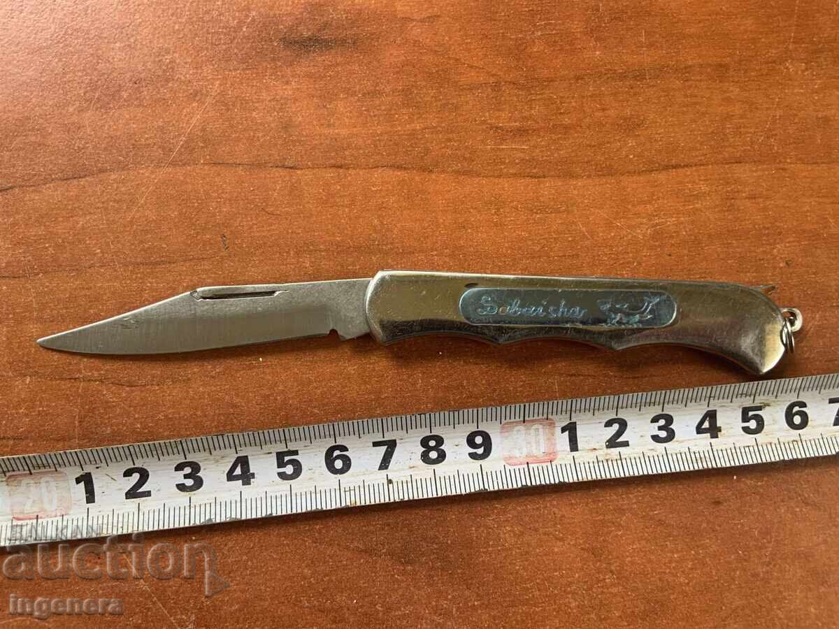 CUȚIT PLIABIL CUȚIT VECHI LAMĂ-PENTRU PESCARI