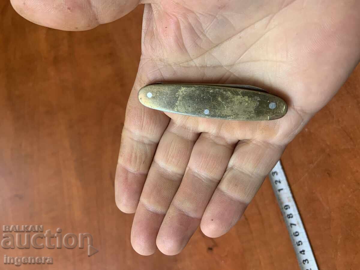 FOLDING KNIFE LEG ANTIQUE BLADE - 7