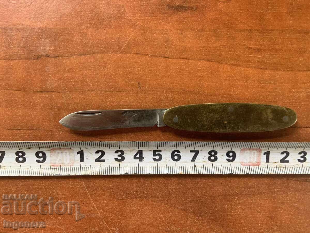 FOLDING KNIFE LEG ANTIQUE BLADE