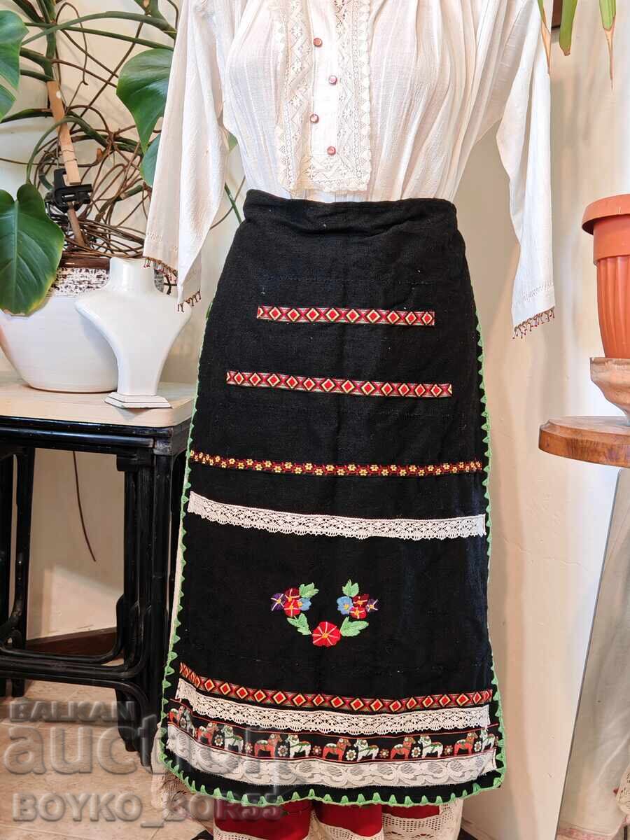 Оригинална Старинна Северняшка Престилка за Народна Носия от