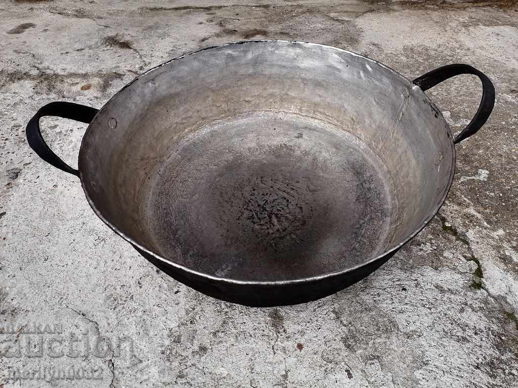 Copper pan, copper vessel, copper, saucer, copper, pan, tray with price 120.00 BGN | € 61.36