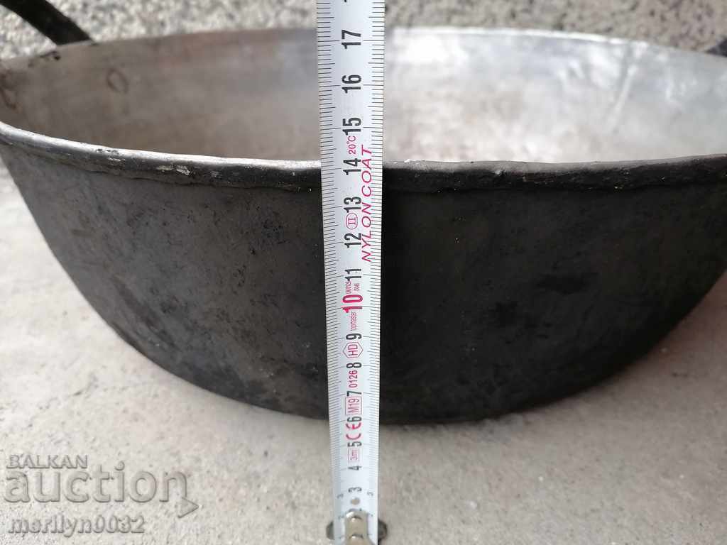 Copper pan, copper vessel, copper, saucer, copper, pan, tray - 5