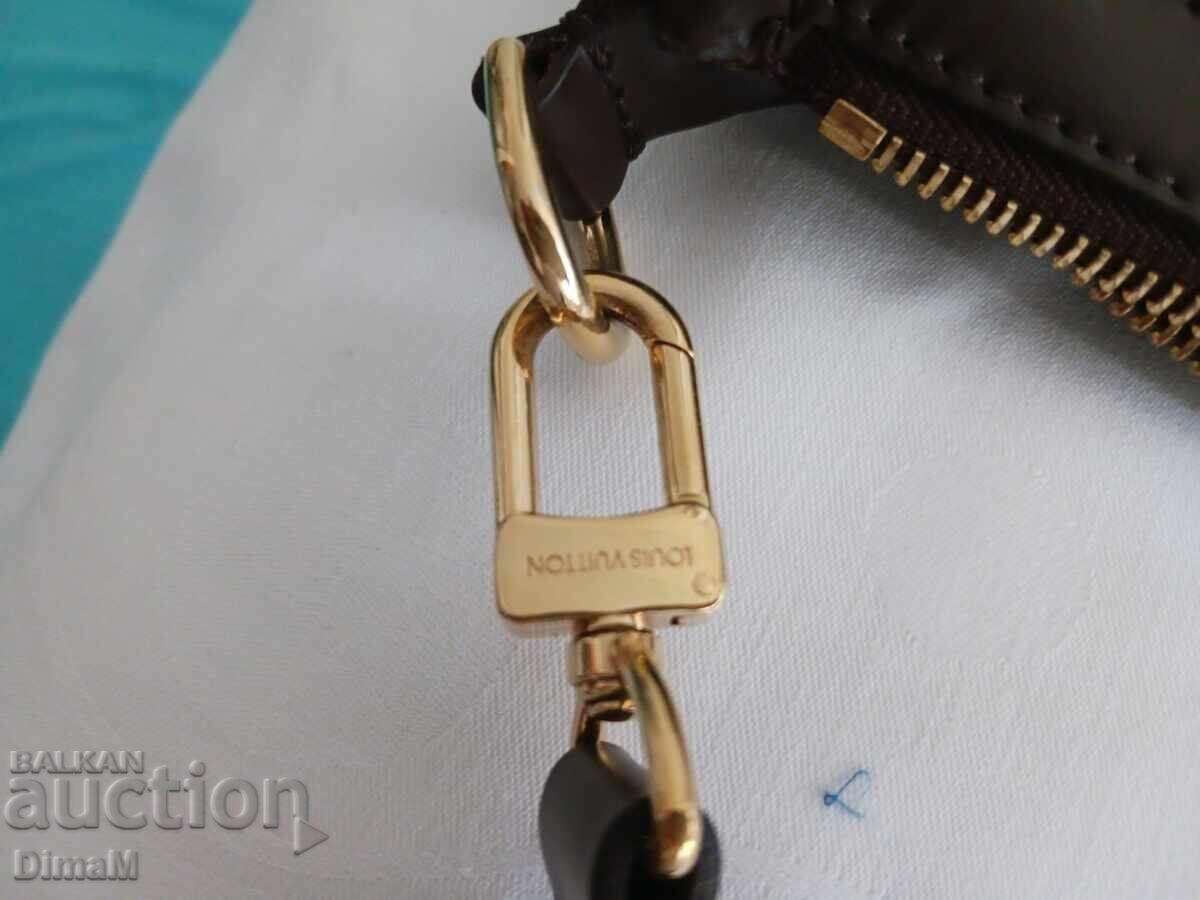 Louis Vuitton Damier Ebene Illovo PM N51996 Brown Bag - 6 Louis Vuitton Damier Ebene Illovo PM N51996 Brown Bag - 6