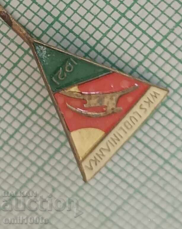 Auction  Badge - Football Club WKS Lublinianka Poland