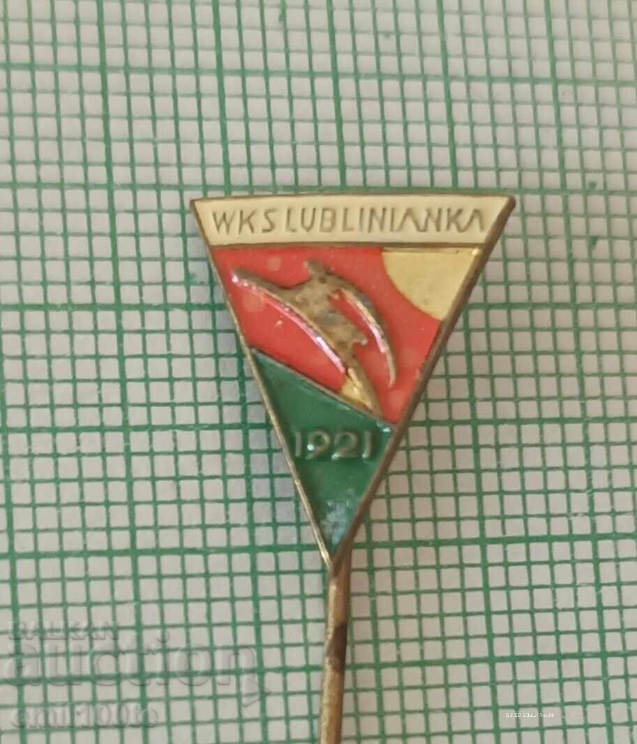 Badge - Football Club WKS Lublinianka Poland