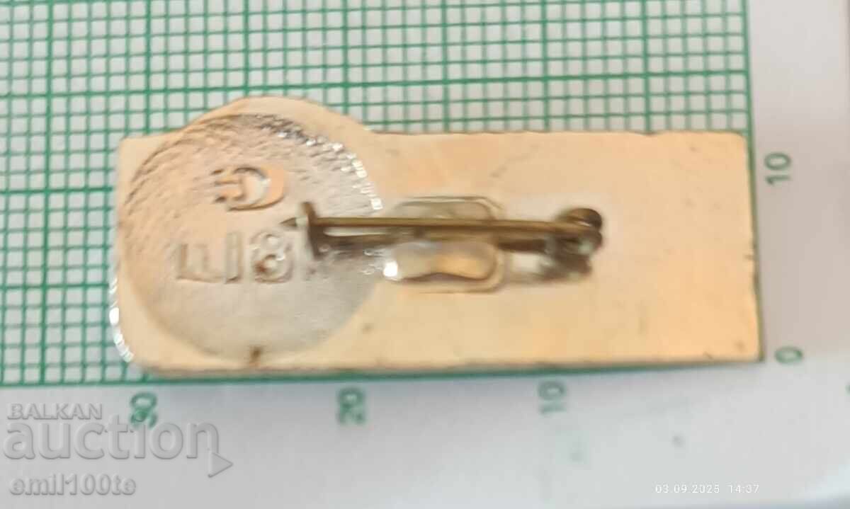 Delivery of Badge - Football Club Dnipro Champion of the USSR 1983