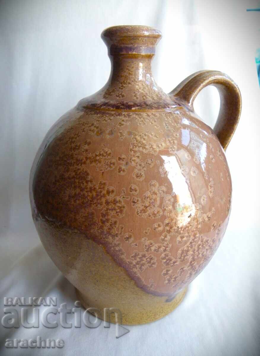 Auction  Shigaraki Japanese Sake Bottle