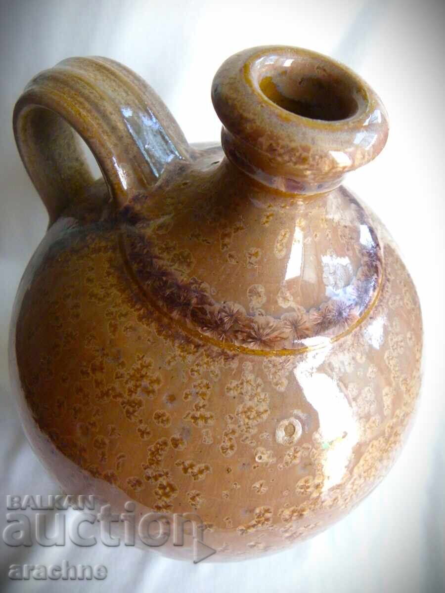 Shigaraki Japanese Sake Bottle - 5