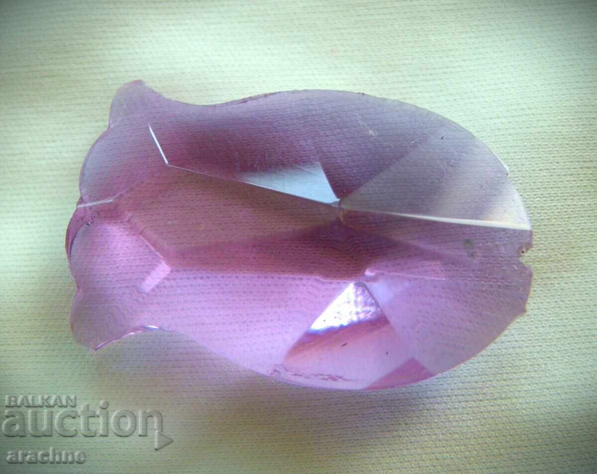 Auction  Rare neodymium glass fish, ZBS, Czechoslovakia, 60s