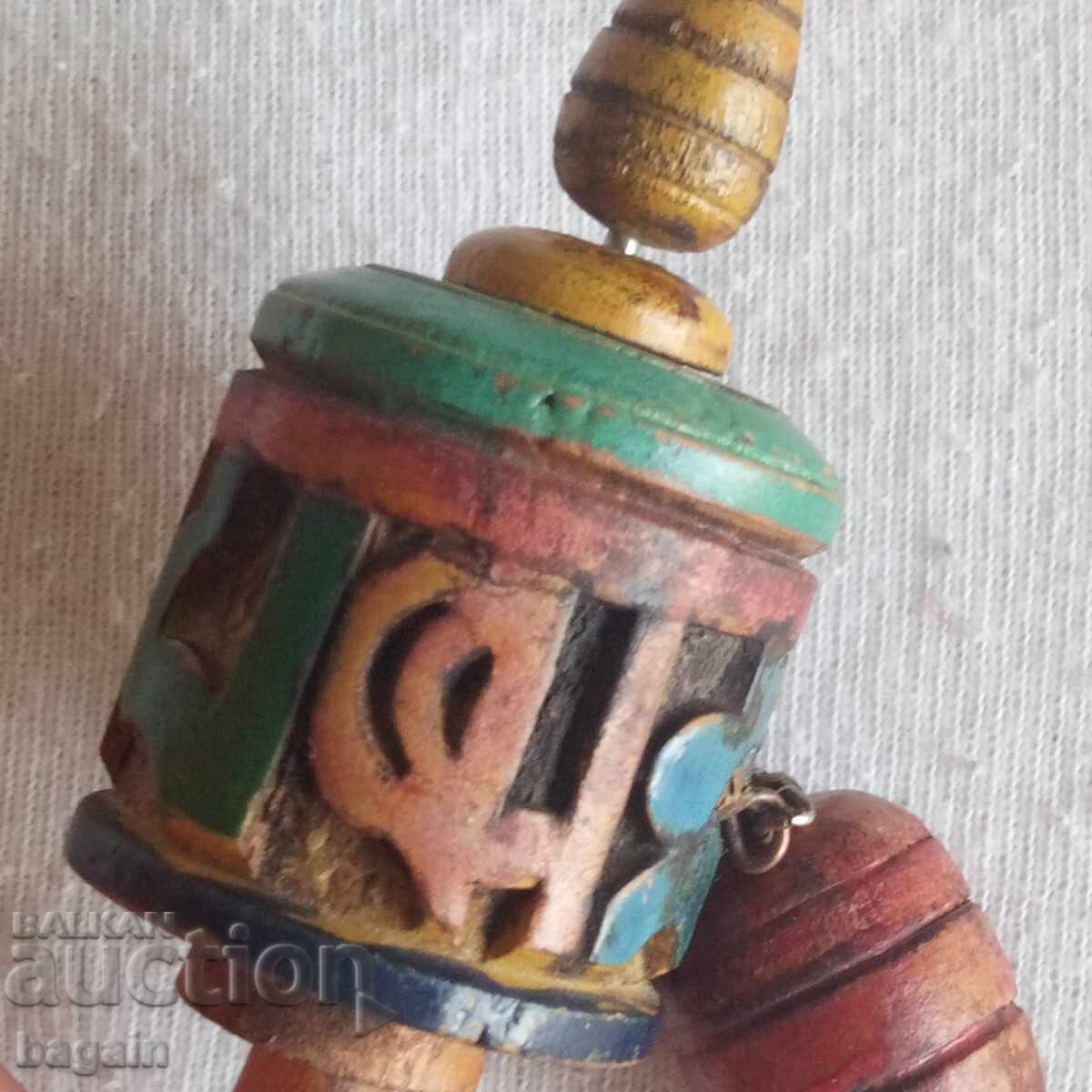 Old Tibetan Prayer Wheel - 6