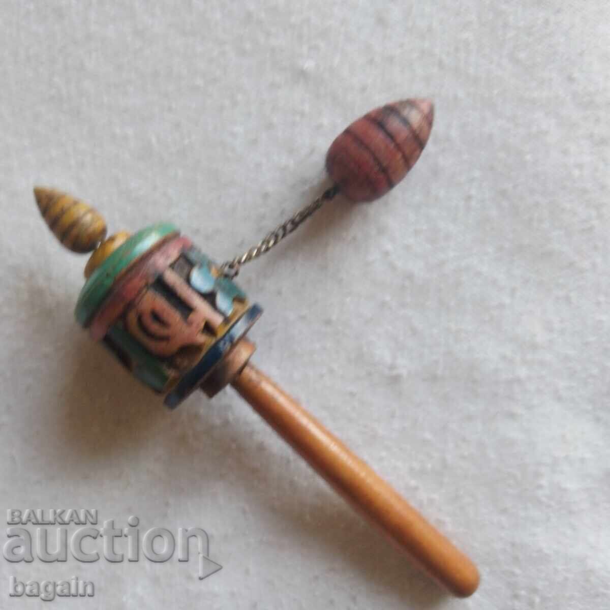 Old Tibetan Prayer Wheel