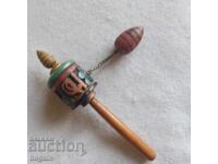 Vechi tambur de rugăciune tibetan