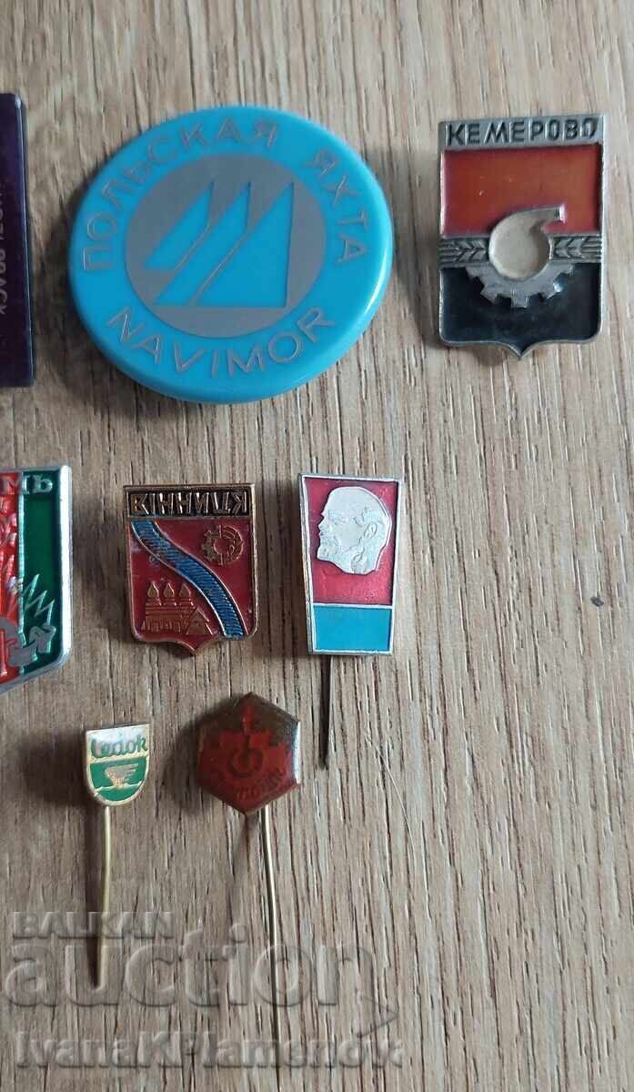 Licitație Insigne pentru colecționari, 12 bucăți