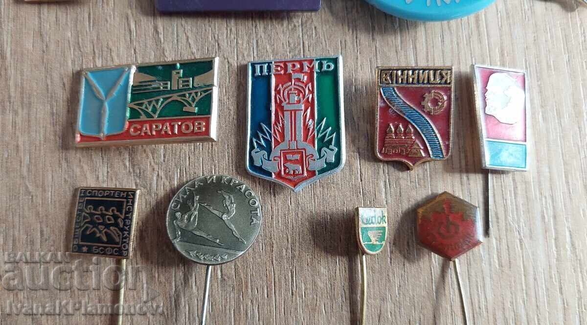 Insigne pentru colecționari, 12 bucăți - 6