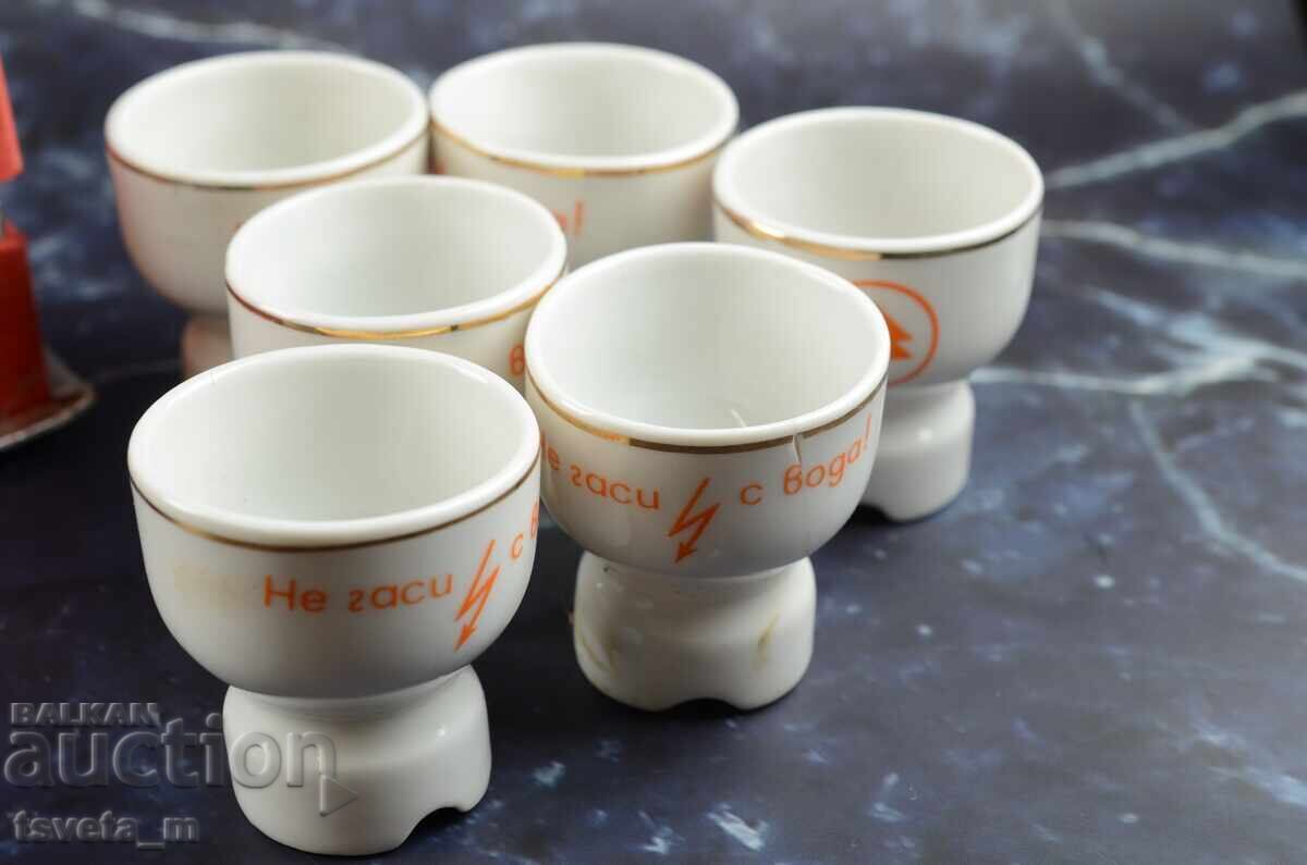 Porcelain alcohol service, advertising, social - 5 Porcelain alcohol service, advertising, social - 5