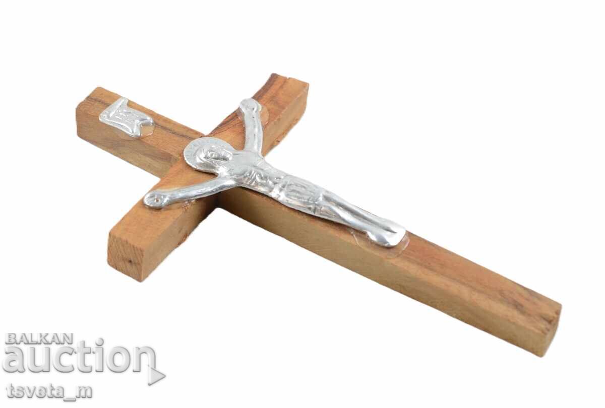 Аукцион Дървен кръст разпятие