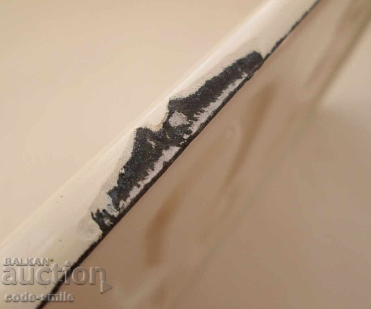 Стара Соц емайлирана табела СССР - 5