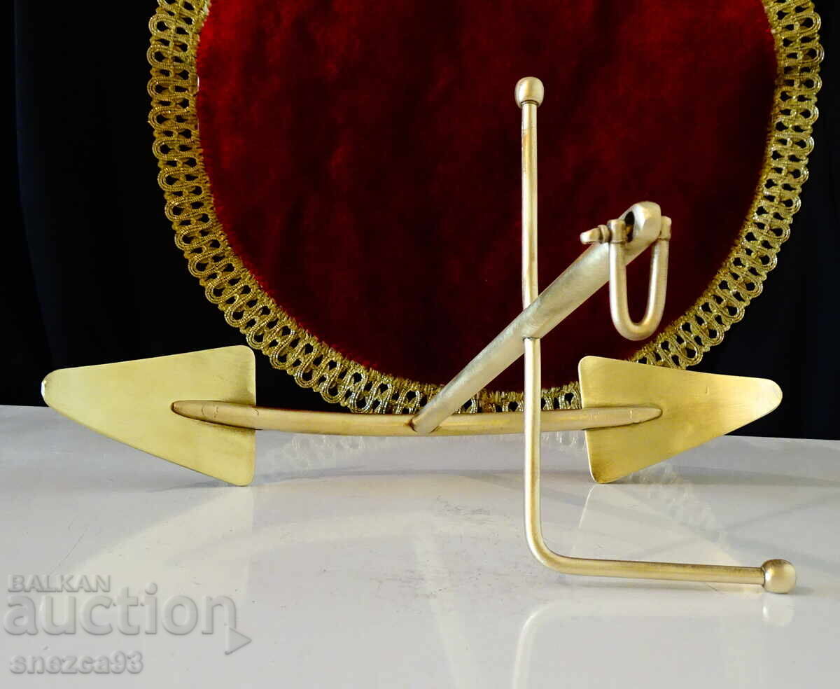 Доставка на Бронзова морска котва 24 см.