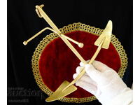 Бронзова морска котва 24 см.