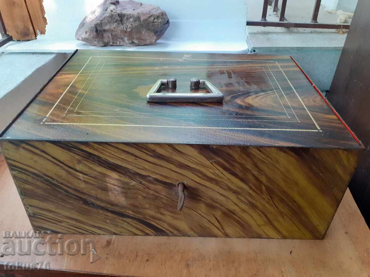 Δημοπρασία Παλαιό χρηματοκιβώτιο θησαυροφυλάκιο τράπεζα με κλειδί