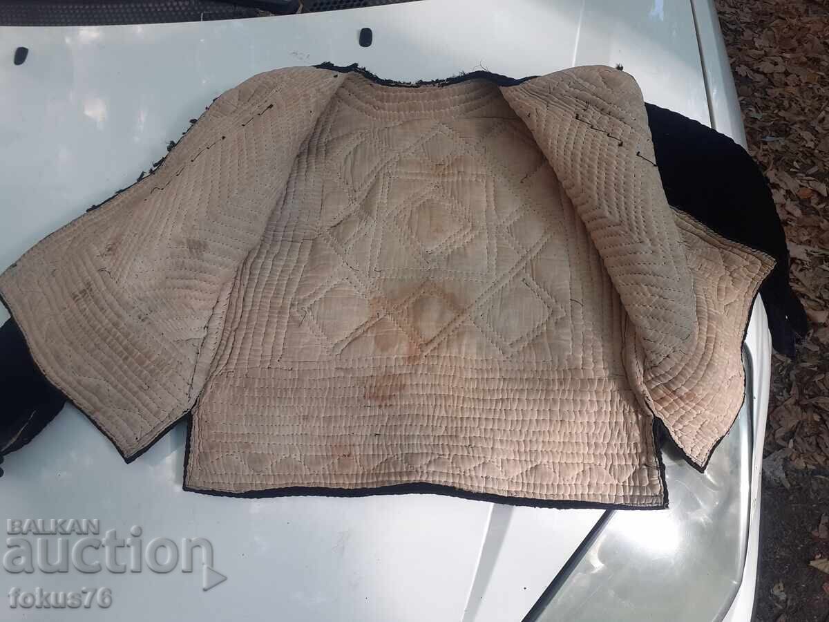 Delivery of Old Revival Outer Garment Anteriya Costume - Black Velvet