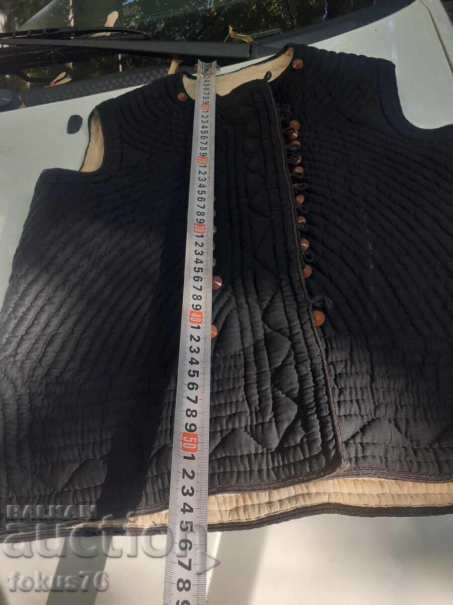 Old Revival garment vest waistcoat anteria folk costume - black - 6 Old Revival garment vest waistcoat anteria folk costume - black - 6