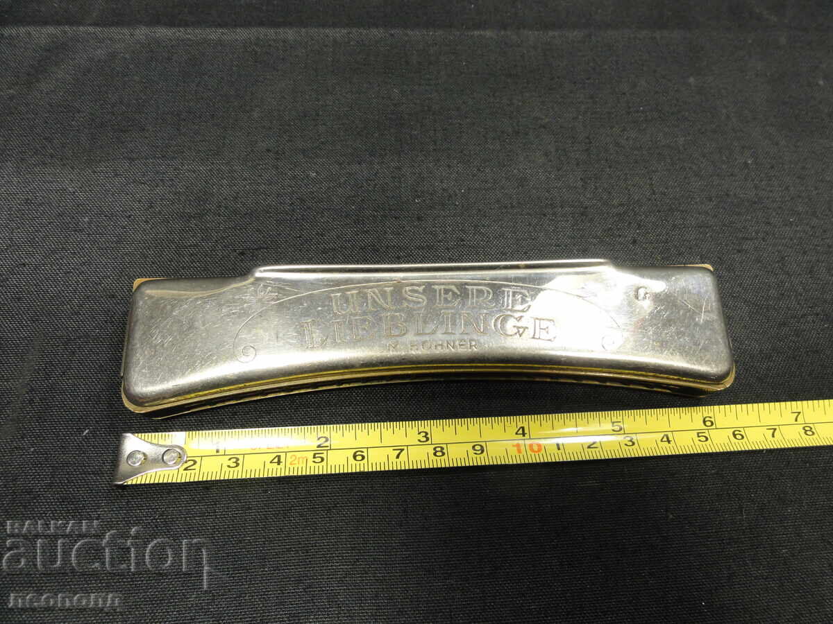 OLD RETRO MOUTH HARMONICA HOHNER UNSERE LIEBLINGE GERMANY - 7