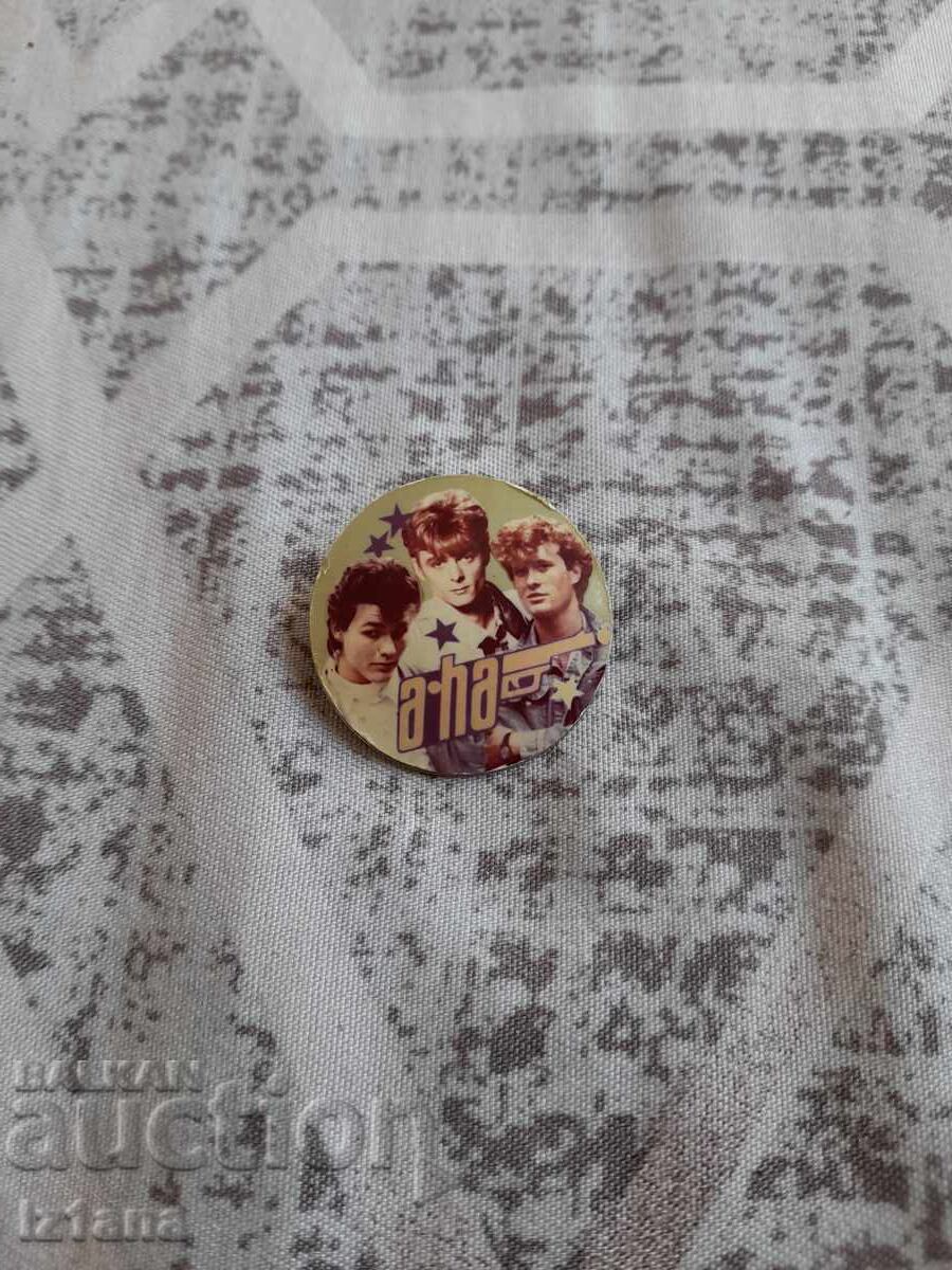 Old A-HA badge