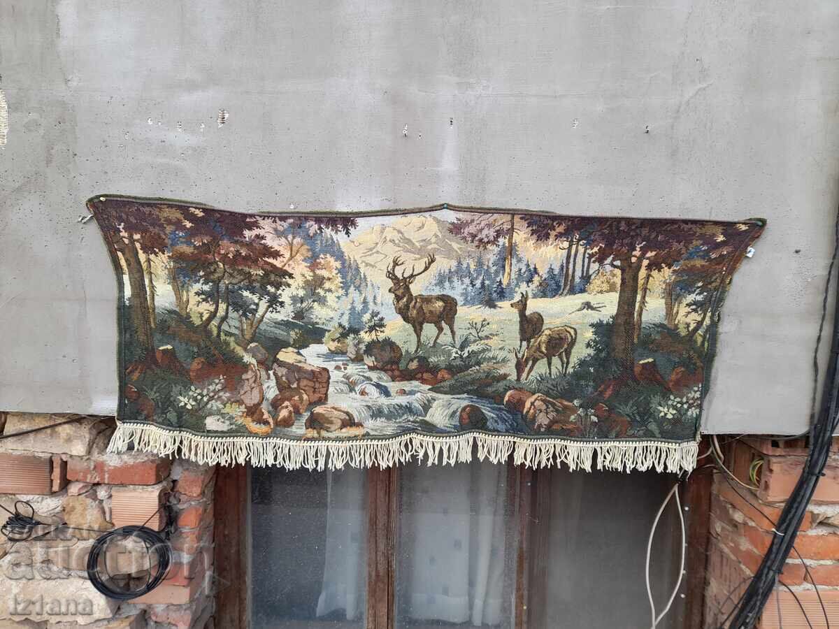 Antique carpet, wall covering Antique carpet, wall covering