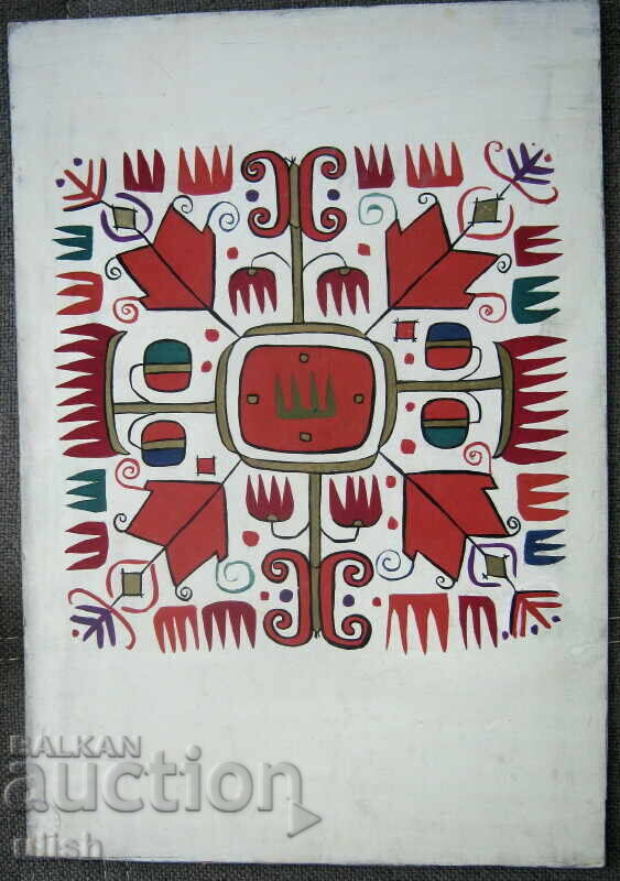 Old artistic author's project ethnography folk motifs Old artistic author's project ethnography folk motifs