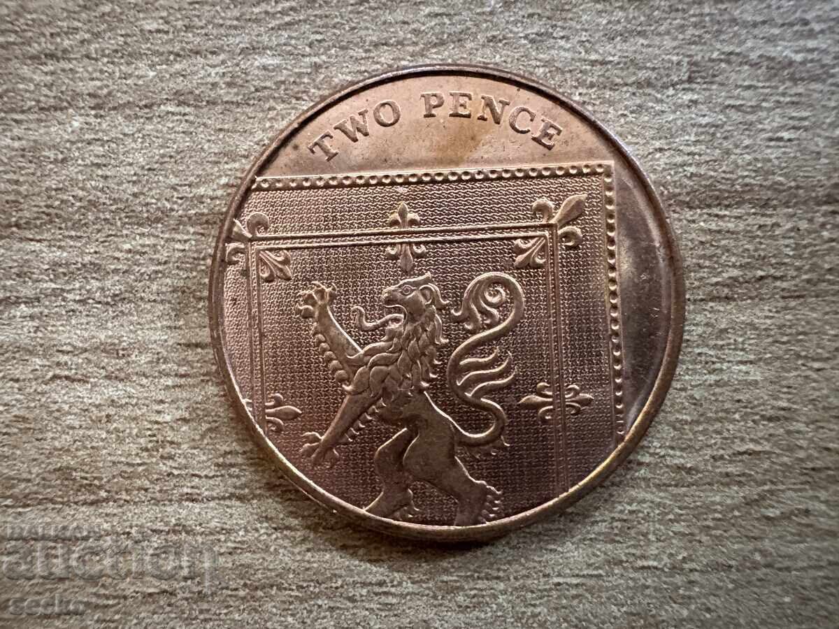 United Kingdom - 2 Pence (2008)
