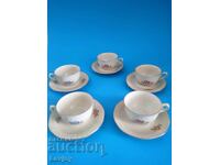 Serviciu de cafea din porțelan