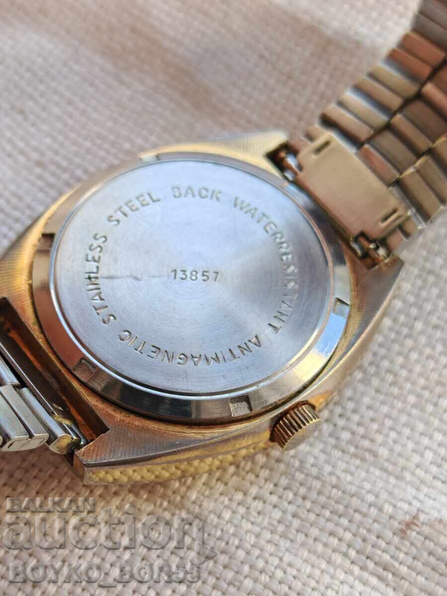 Παράδοση Σπάνιο Αυθεντικό Ελβετικό Ανδρικό Ρολόι Χεριού BOURBON Παράδοση Σπάνιο Αυθεντικό Ελβετικό Ανδρικό Ρολόι Χεριού BOURBON