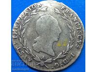 5 Kreuzer 1815 Austria A-Viena Francis I - destul de rar