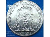 20 λεπτά 1942 Βατικανό Πίος XII 1939-1958