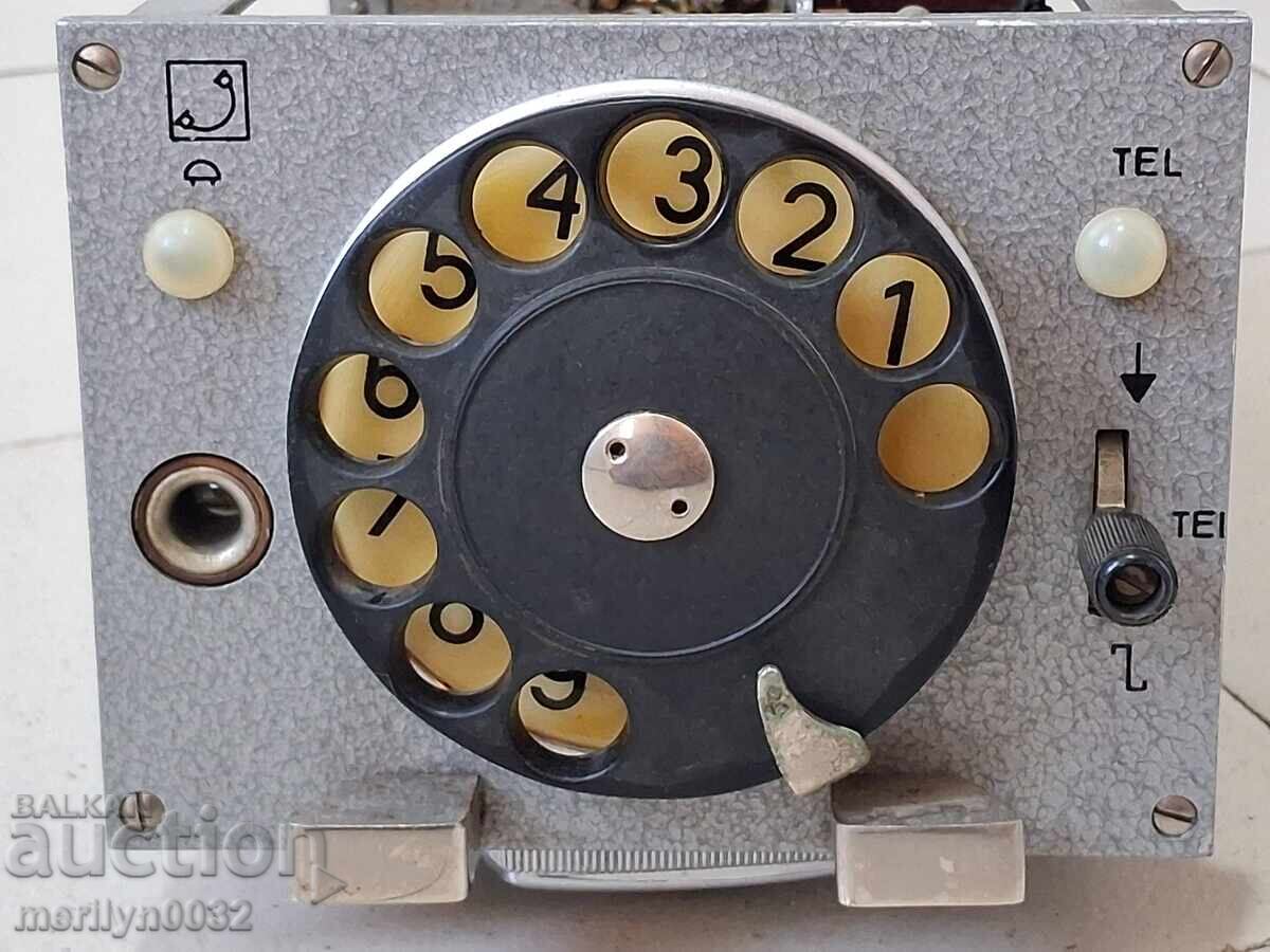 Old telephone set dial telephone with price 59.90 BGN | € 30.63