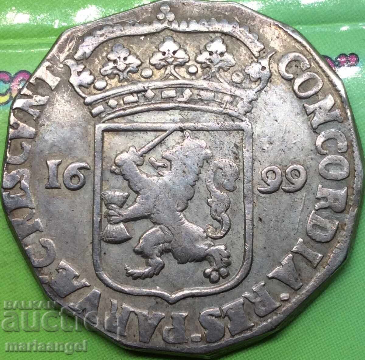 Netherlands 1 Ducat 1699 Gelderland Belgium 27.04g silver - 6
