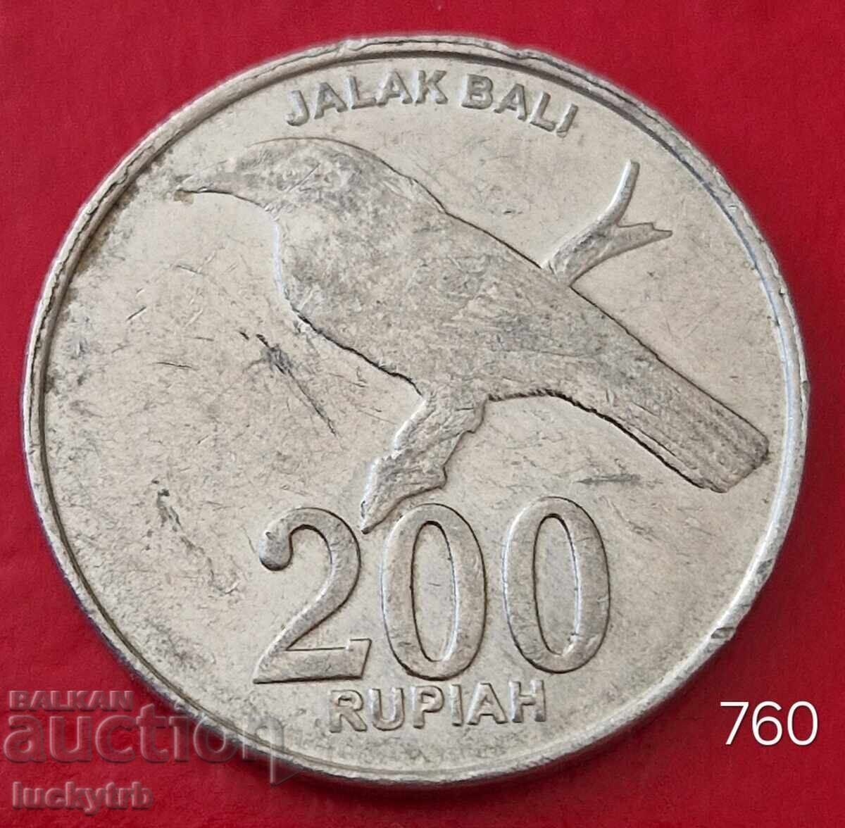 200 de rupie 2003 - Indonezia