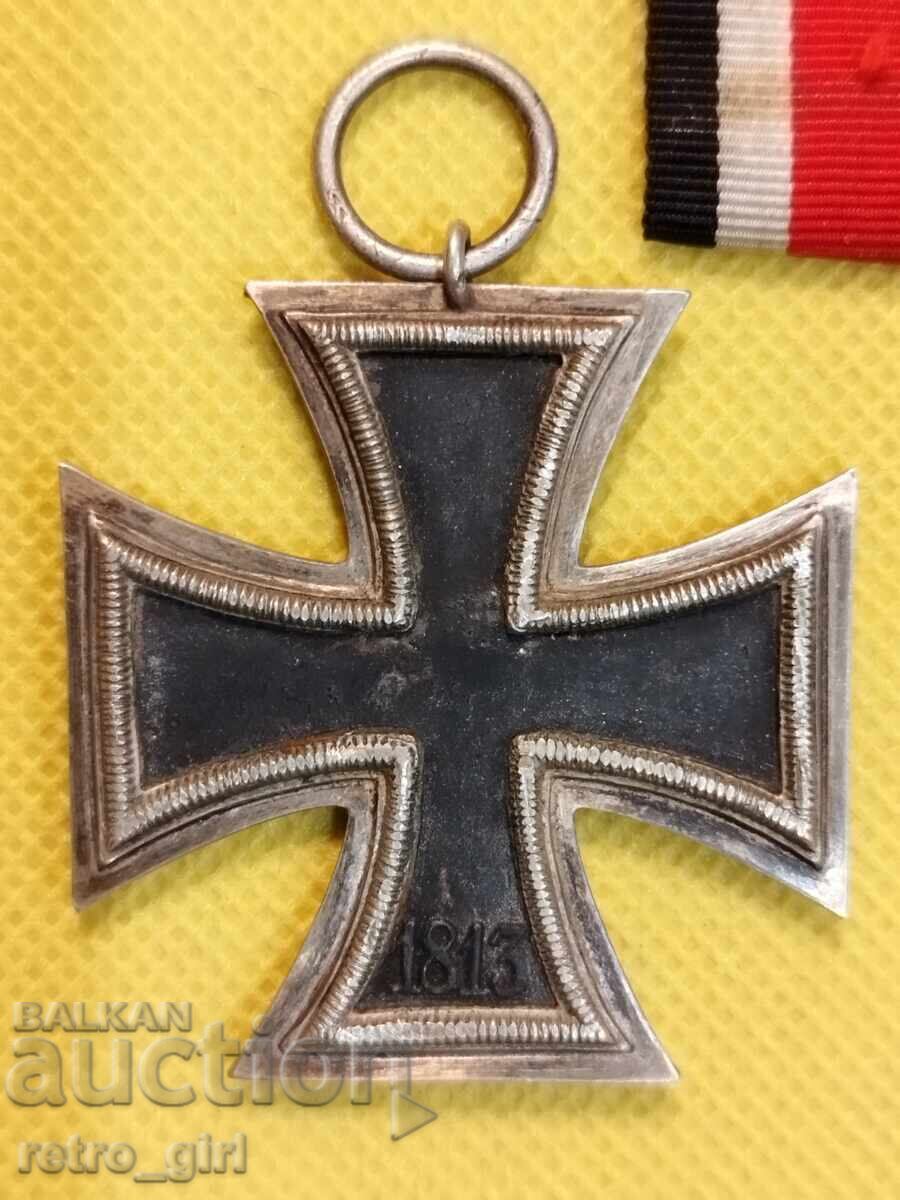 Железен кръст ВСВ, Трети Райх, II клас. с цена 130.00 лв. | € 66.47