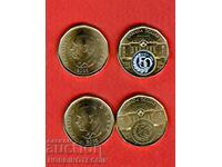 CANADA CANADA 2 x 1 $ 150 g emisiune 2025 REGELE CHARLES NOU UNC