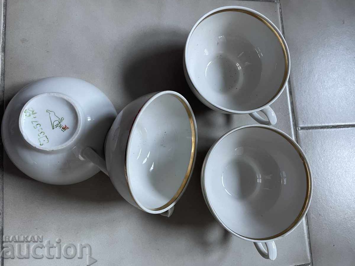 Bowls - 4 pieces, fine porcelain, Dulevo with price 27.95 BGN | € 14.29