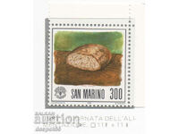 1981. Сан Марино. Световен ден на храната.