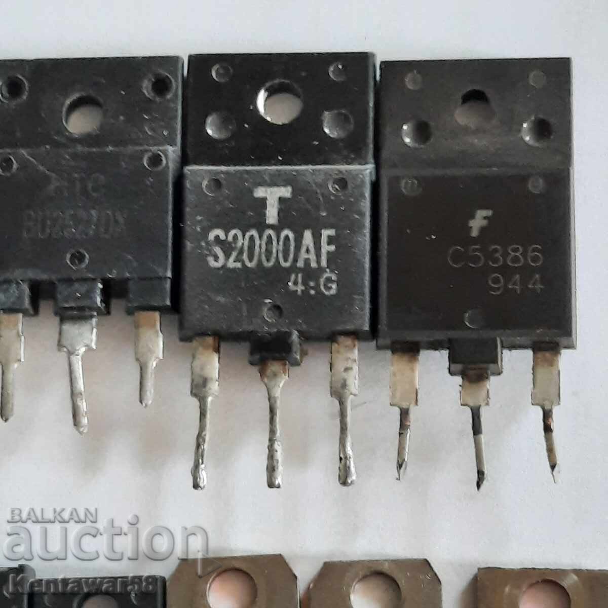 Electronic scrap - transistors with price 5.00 BGN | € 2.56 Electronic scrap - transistors with price 5.00 BGN | € 2.56