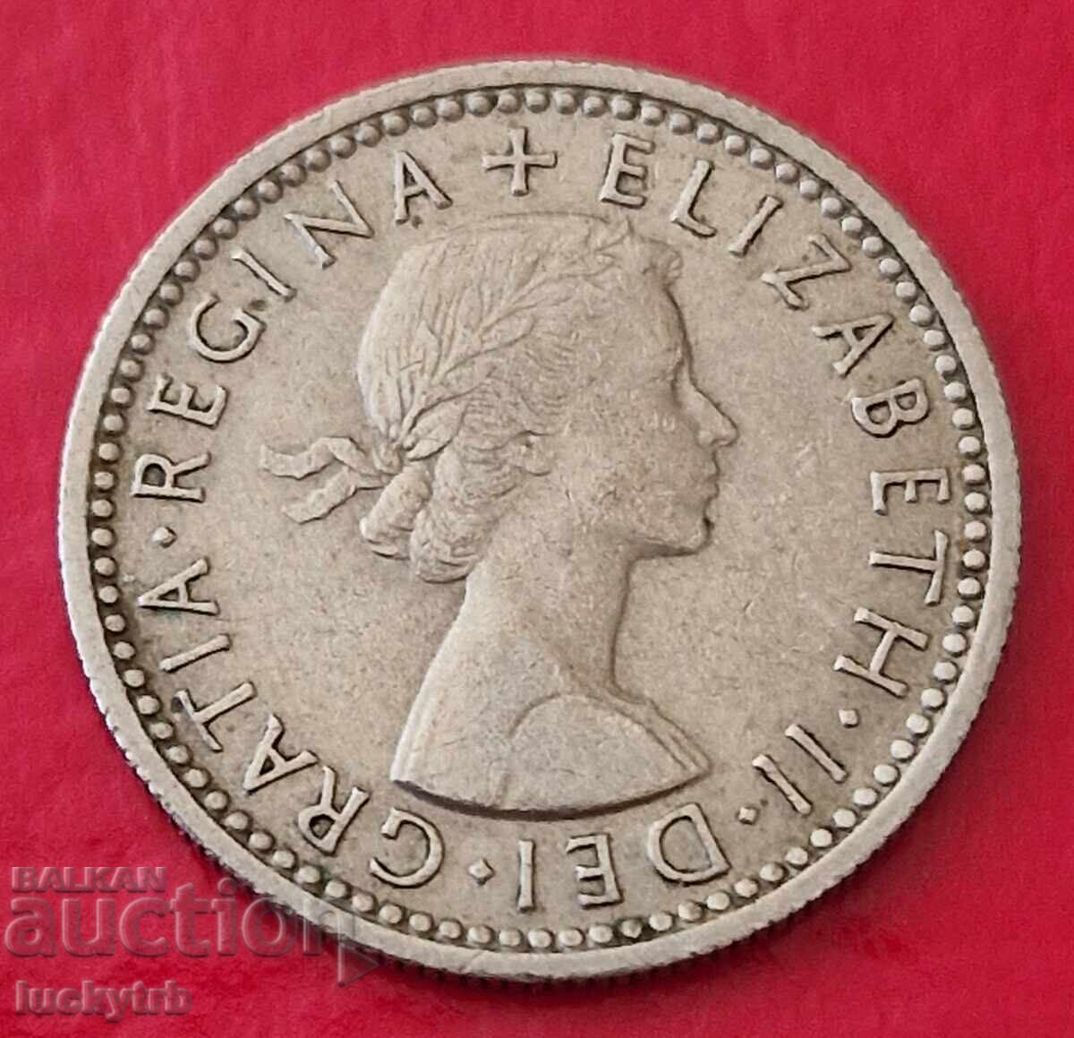 6 Pence 1957 - Great Britain with price 1.00 BGN | € 0.51