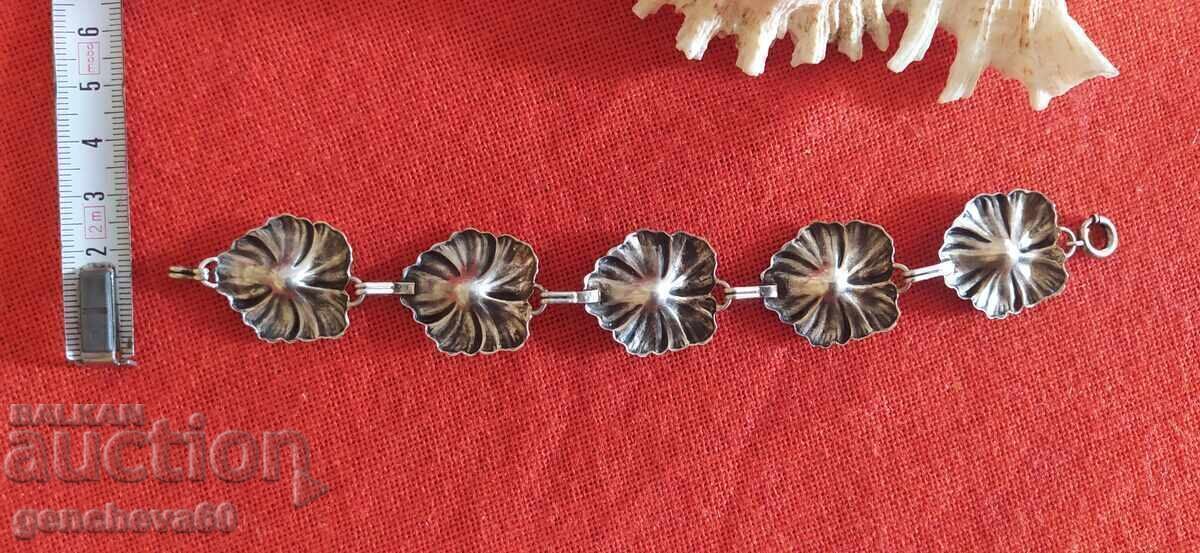 Livrarea BRĂȚARĂ Vintage, "Sterling" argint și turcoaz