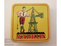 Cutie veche Marklin cu piese pentru constructor de jucărie pentru copii