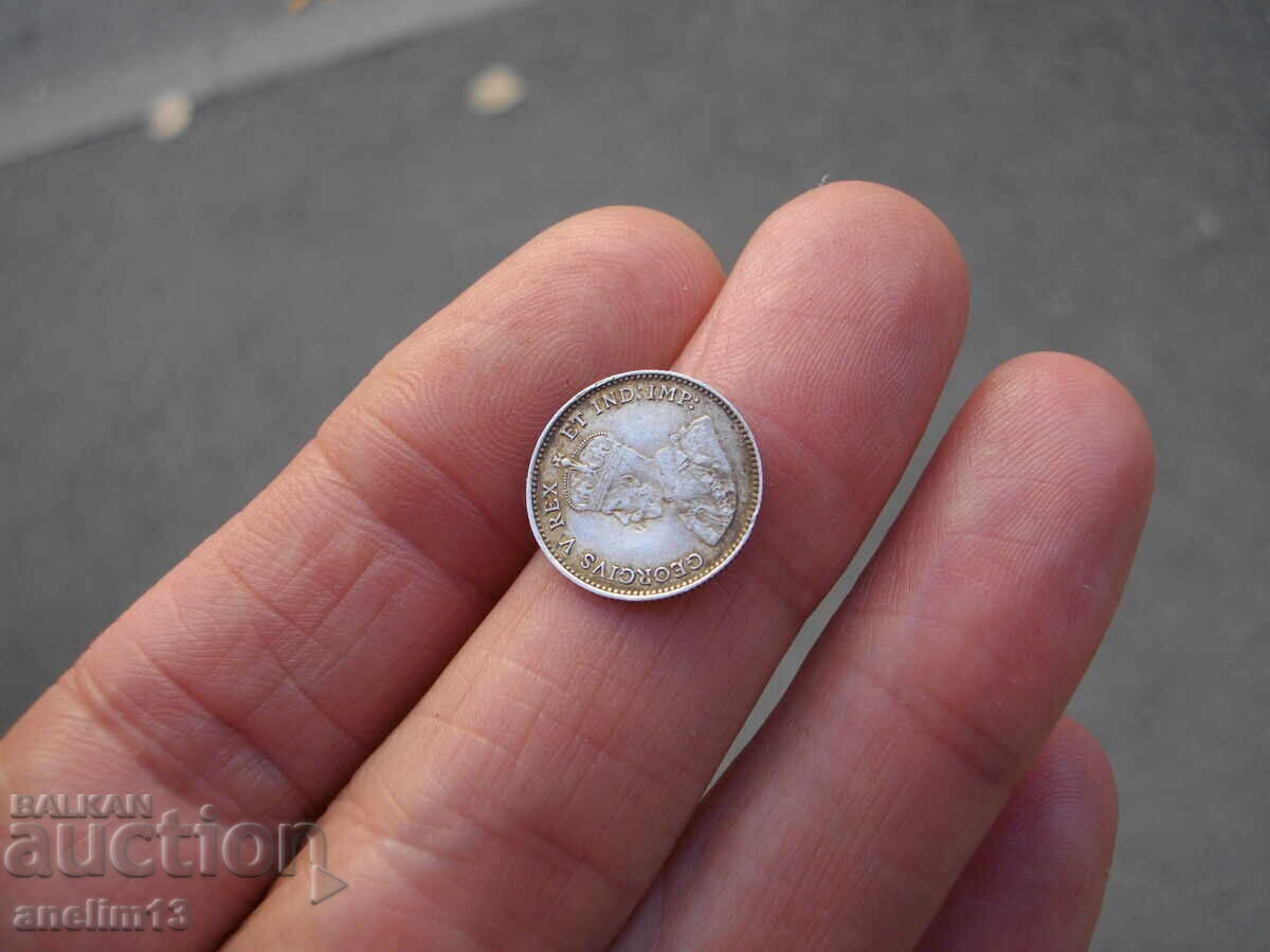 Аукцион 5 CENTS 1911 CANADA СРЕБРО