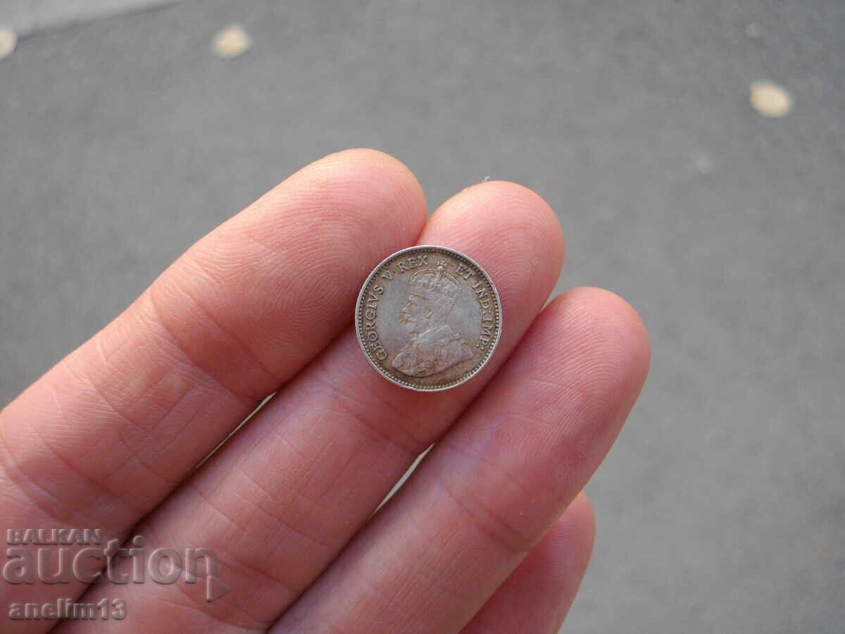 Delivery of 5 CENTS 1911 CANADA SILVER