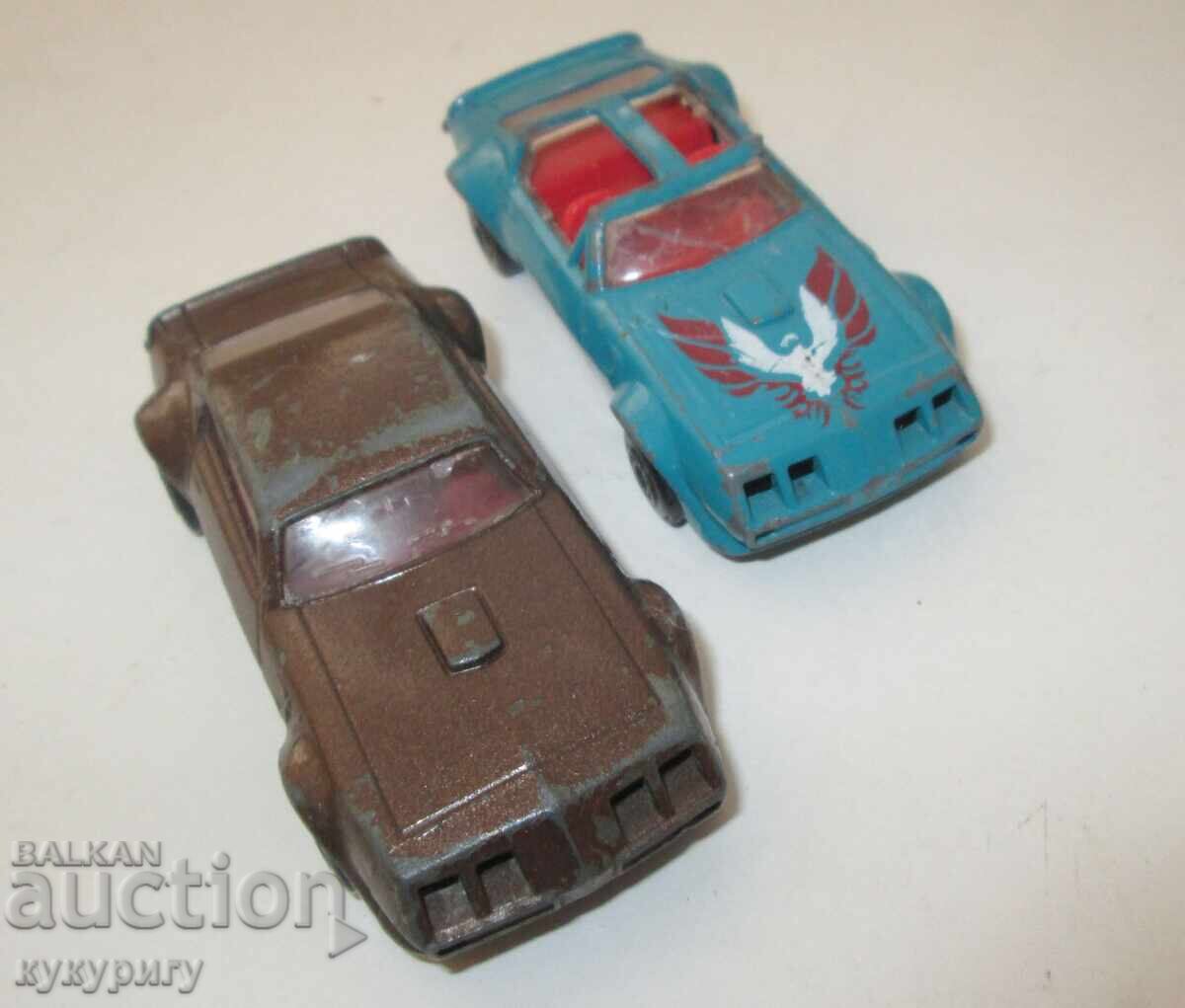 Δύο παλιά μεταλλικά καροτσάκια Pontiac Σοσιαλιστική Βουλγαρία ΛΔΒ - 6